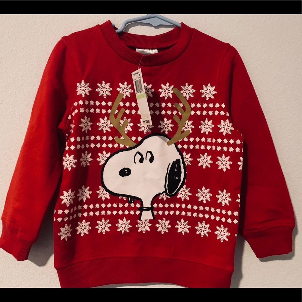 Snoopy Red Christmas Sweater